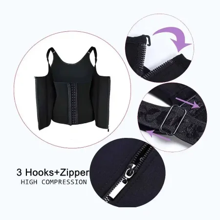 women-waist-trainer-corset-zipper-vest-body-shaper-cincher-tank-top-with-adjustable-straps-double-breasted-neoprene-corset-blazer