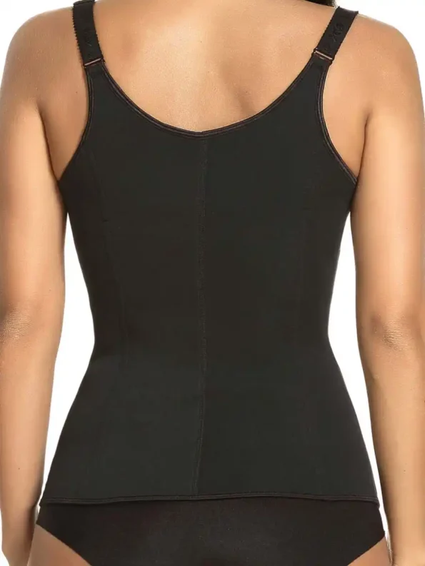 women-waist-trainer-corset-zipper-vest-body-shaper-cincher-tank-top-with-adjustable-straps-double-breasted-neoprene-corset-blazer-7