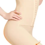 womens-half-sleeves-waist-trainer-belly-control-postpartum-shapewear-seamless-bodysuit-girdle