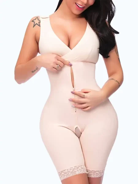 Zip up Tummy Control Bodysuit
